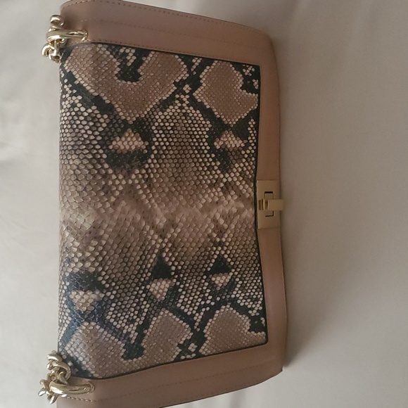 INC Concepts Faux Snakeskin Crossbody Shoulder Ladies Bag Pocketbook - Picture 4 of 7